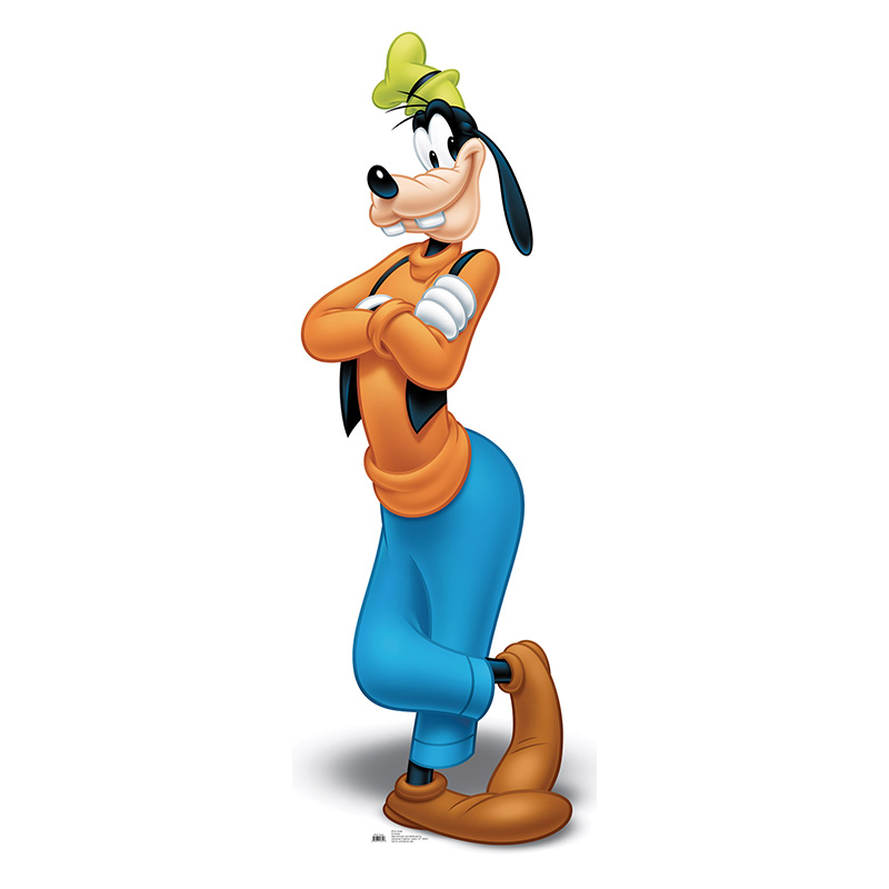 GOOFY Disney Classic Cartoon Mystery Dog CARDBOARD CUTOUT Standee