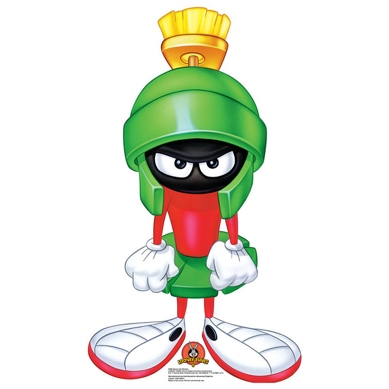 MARVIN THE MARTIAN Looney Tunes CARDBOARD CUTOUT Standup Standee